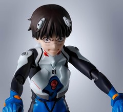 S.H.Figuarts Shinji Ikari Evangelion Series Action Figure H 5.3 inch BANDAI PSL