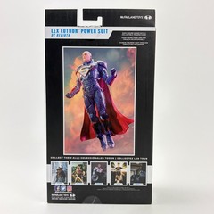McFarlane DC Multiverse Lex Luthor Power Suit Blue Red Gold Label Action Figure