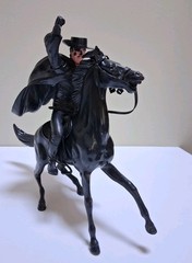 Marx Disney 1950s Zorro & Tornado Horse Toys Vintage large Hartland size Figure