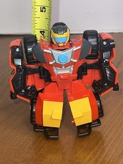 Playskool Heroes 4″ Transformers Rescue Bot Academy Hot Shot Figure Off Road Car