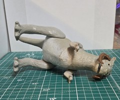 Vintage 1979 Star Wars ESB Tauntaun Figure Only closed Belly Kenner Original