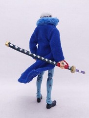 SU-OP-LAW: 1/12 Wired Blue Coat for SHF One Piece Trafalgar Law action figure