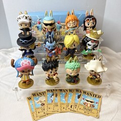 POP MART Labubu The Monsters x One Piece Series – Full Set of 12 W/BOX & Cards
