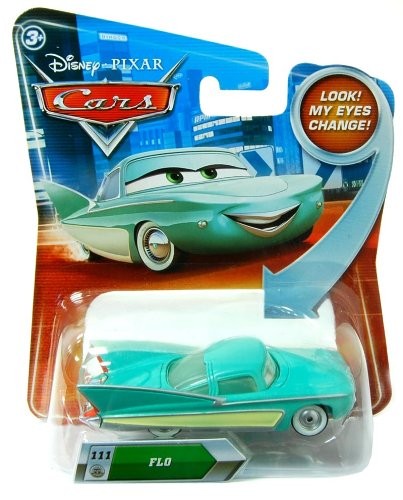 Disney / Pixar CARS Movie 155 Die Cast Car with Lenticular Eyes Series 2 Flo