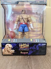 Jada Street Fighter II Final Challengers Boxed Action Figure Set Vega Ken Cammy