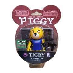 Roblox Piggy Tigry Series 1 – 3.5 Inch Action Figure Includes Exclusive DLC Code