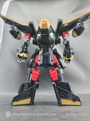 Metal Cardbot Black Hook & Fleta Z Transforming Robot Set USAship