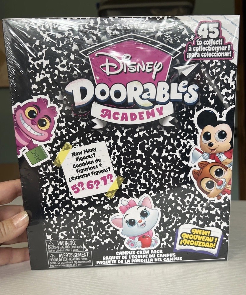 2023 Disney DOORABLES Academy Campus Crew Pack Figures | SEALED