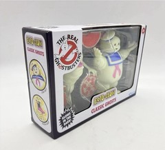 The Real Ghostbusters Ecto-Glow Classic Ghosts Slimer & Stay-Puft Action Figures