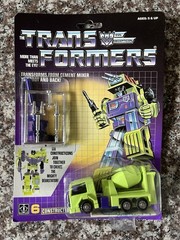 Transformers G1 Mixmaster Constructicon Decepticon 1985 MOC