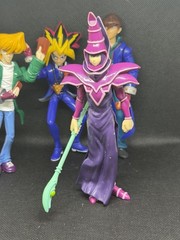 Yu-Gi-Oh! Yugi Seto Joey Dark Magician Kazuki Takahashi Figure Lot Mattel 1996