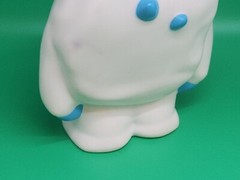 Disney Frozen Bubble Bath Baby Marshmallow Snow Monster Toy Figure Vinyl Plastic