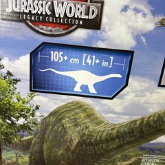 NEW Mattel Jurassic World Legacy Collection Apatosaurus Dinosaur Figure 41+ In