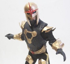 Custom 8″ Mego Nova Action Figure-1/9 Scale-Marvel MCU-Avengers-Defenders