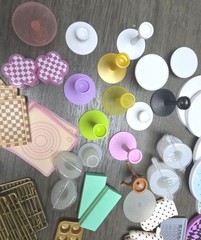 Miniverse Make It Mini & Real Brands Foods 160 Pieces ~ Sweets, Tables, Bowls