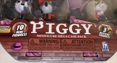 Piggy – Minifigure Mega Case-Pack Series 2 – 10 Minifigures 3″ – 3 Mystery Figs