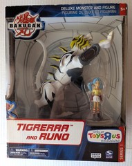 Bakugan Monster & Figure Toys R us Exclusive Tigrerra & Runo Series 1