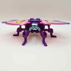 INVADING INSECT V WORLD (Vintage LH Toys) Rainbow MOTH Knock-off Transformers KO