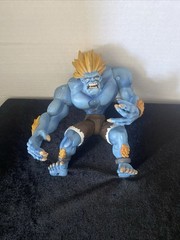 1999 Street Fighter Alpha 3 Blue Blanka Round 1 ReSaurus Action Figure
