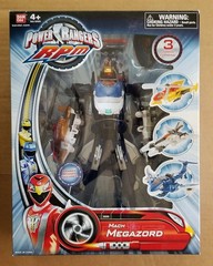 POWER RANGERS RPM 2009 MACH MEGAZORD BANDAI MINT IN OPEN BOX