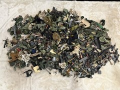 Massive 18lb GI Joe, Formative INTL, 21st Century Toys Lot Uniforms Guns Helmet