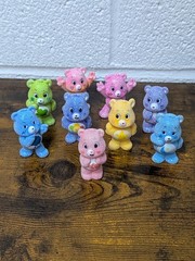 Care Bears Special Collector Set Glitter Friends Exclusive Toy Set Of 9 Figures