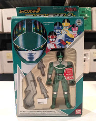 BANDAI Mirai Sentai Timeranger Shining Hero 3 TIMEGREEN Figure Power Rangers