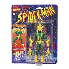 IN STOCK! Spider-Man Retro Marvel Legends Electro 6-Inch AF by HASBRO