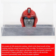 IN STOCK! ABS Casting Head Upgrade Kit For Kingdom Rodimus Prime-ACHAI STUDIO