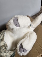 Vintage Wishbone Dog Plush 12″ PBS Jack Russell Terrier w/ Hat Cape Costume 1996