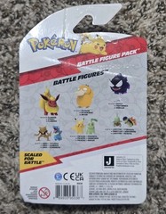 Flareon Pokemon Battle Feature Figure 3’’ Articulated Action 2019 Jazwares New