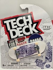 New Tech Deck Volcom Diamond Shape Cut Ultra Rare & Baker Kader Fingerboards