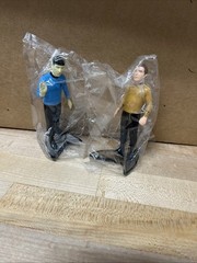 Hamilton Gifts 4 Inch Capt Kirk & Mr. Spock. Star Trek Figures. NIP Box 281