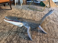 Jurassic World Park 41″ Super Colossal T REX & Mosasaurus Dinosaur SET *READ*