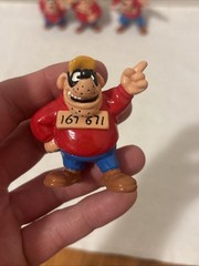 (4) 1989 Bully Disney Duck Tales 3.5″ Beagle Boys Figure Lot Germany
