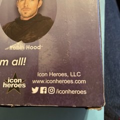 ONCE UPON A TIME Robin Hood Action Figure ICON HEROES NEW NRFB Sean McGuire
