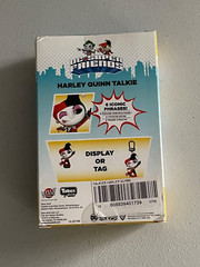 DC Super Friends Harley Quinn Talkie Talkies 6 Iconic Phrases Wow Stuff NEW