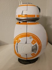 Star Wars Galactic Heroes BB8 Power Up base,2 Figure,sounds,lightsHasbro 2017