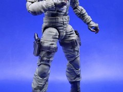Dual leg holsters with pistols – 1/12 scale