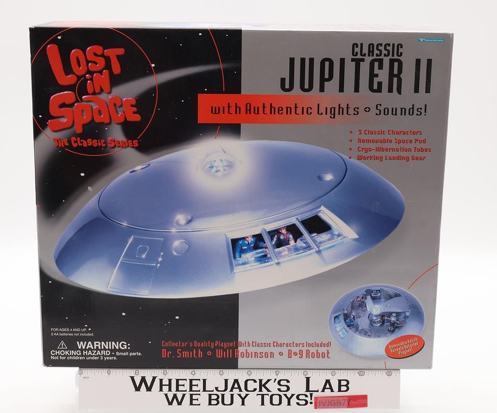 Classic Jupiter II Lost in Space 1998 Trendmasters Action Figure Vehicle NEW MIB