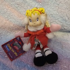 Playmates The Grinch Who Stole Christmas Cindy Lou Who Plush Doll w/ Tag Xmas
