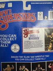 Mattel WWE Superstars Dusty Rhodes Action Figure w/ Poster – Black Card