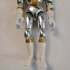Bandai 1998 Power Rangers In Space 8″ Silver Ranger Action Figure