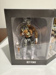 AEW Death Triangle 3-Pack Jazwares Vault 1/3000 PAC Rey Fenix penta figures wwe