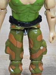 Vintage Lot GI Joe GUILE STREET FIGHTER 2 + Flak Viper Cobra Figures (No Weapon)