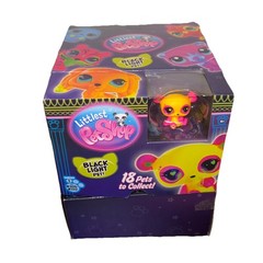 LITTLEST PET SHOP BLACK LIGHT EXCLUSIVE UNRELEASED SERIES 1 BLIND BOX [17 PACKS]