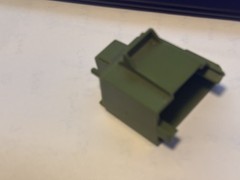 GI Joe USS Flagg Aircraft Carrier Computer Console 1985 Hasbro
