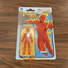 Marvel Legends Retro 3.75 Fantastic Four Invisible Woman Human Torch Silver Surf