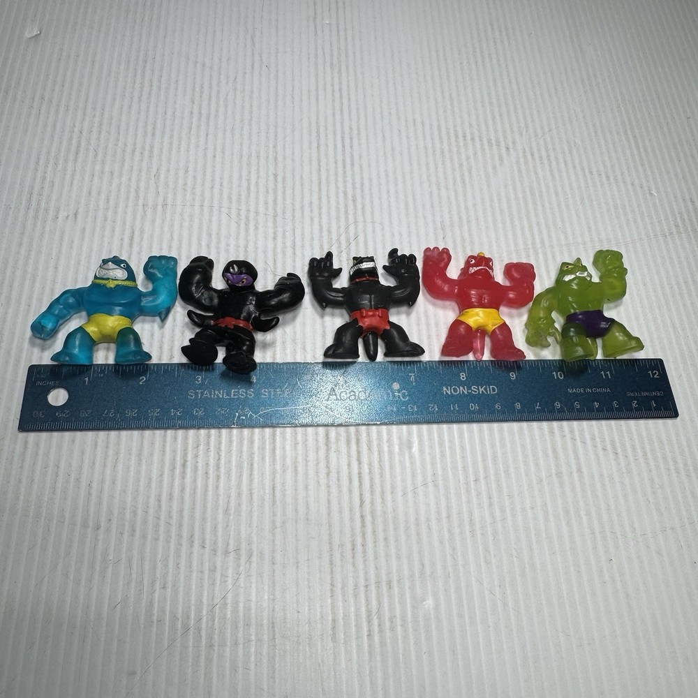 Goo Jit Zu Heroes 2.5in Lot Of 5 Figures