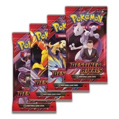 Pokemon TCG Scarlet Violet DESTINED RIVALS BOOSTER BOX PACK OF 4 box (144 Packs)